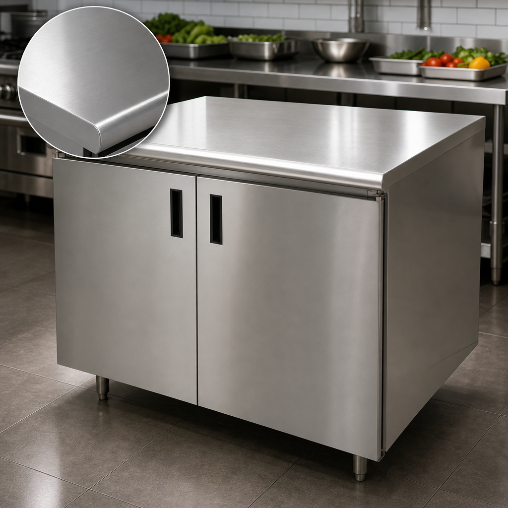16 Gauge 304 Stainless Steel Top