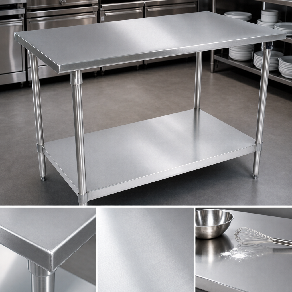 16-Gauge 300 Series Stainless Steel Top
