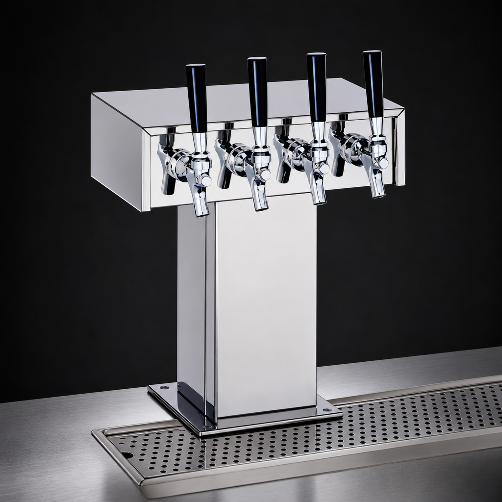 Four-Faucet Layout