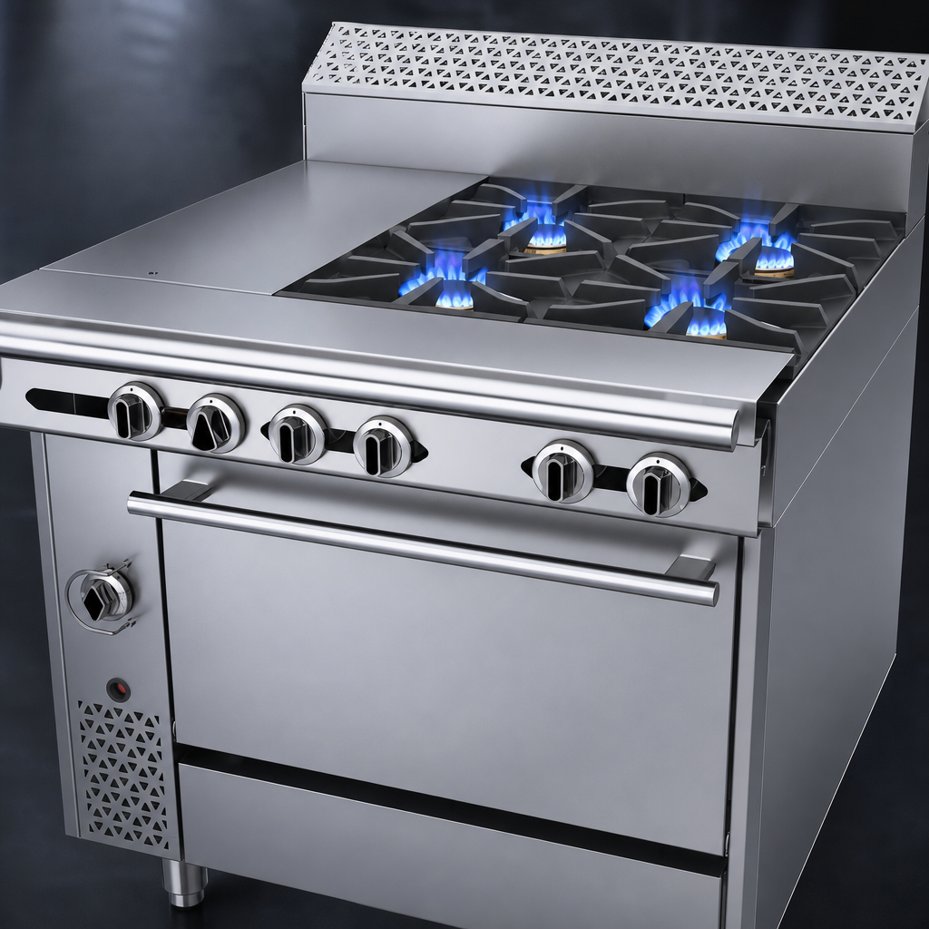 High-Output Open Burners