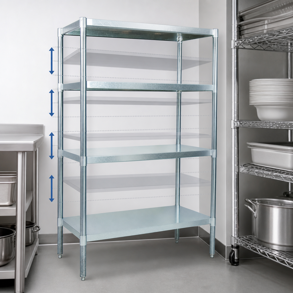Four Adjustable Shelves