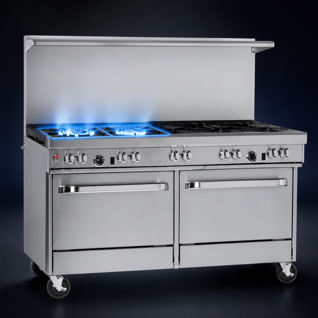 Two Open Burners