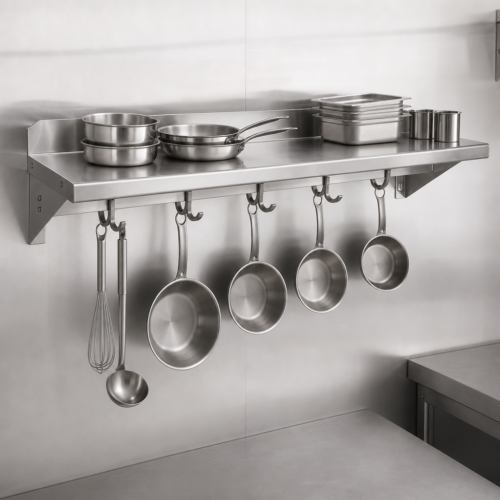 Integrated Pot Rack