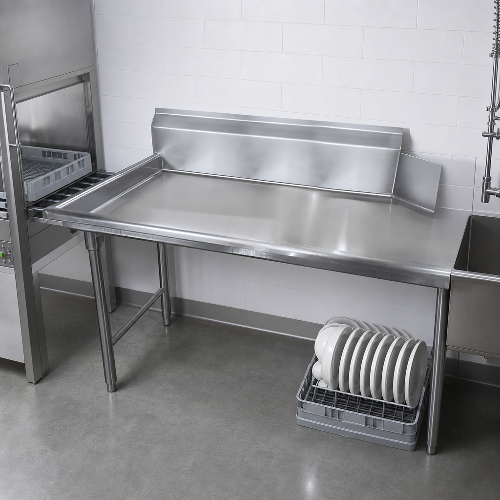 Straight Dishtable Design
