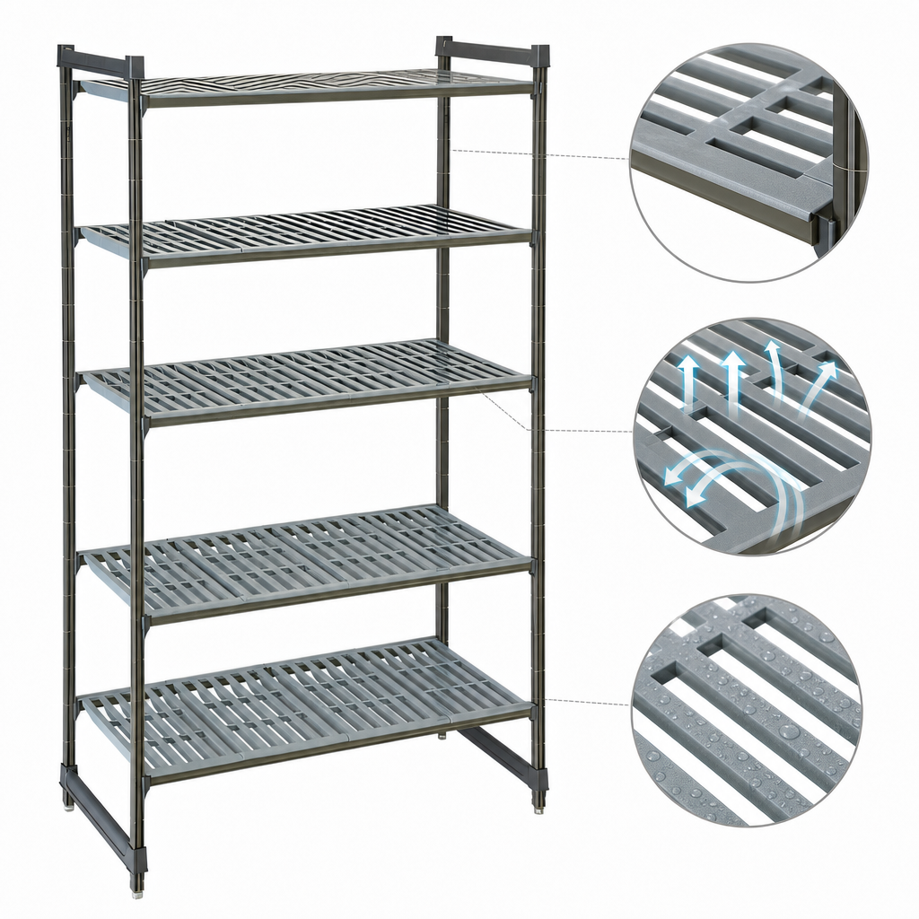 Vented Shelf Plates