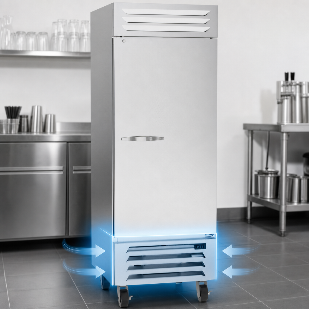 Bottom-Mount Self-Contained Refrigeration