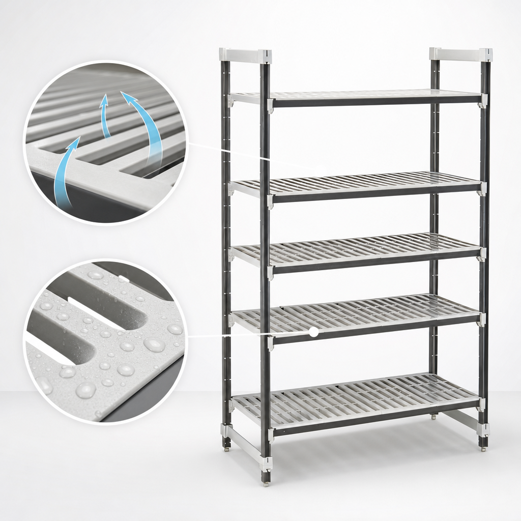 Vented Shelf Plates