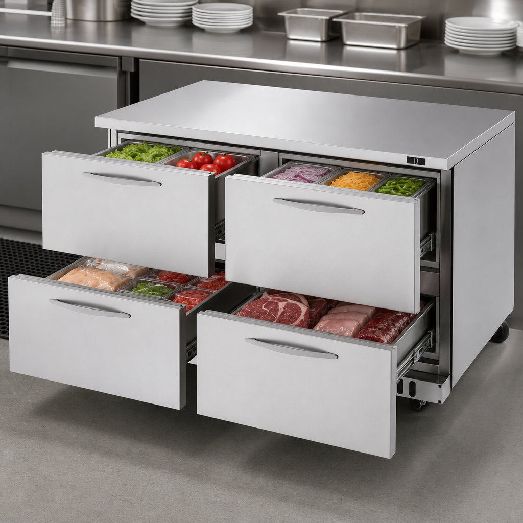 Four Drawer Storage