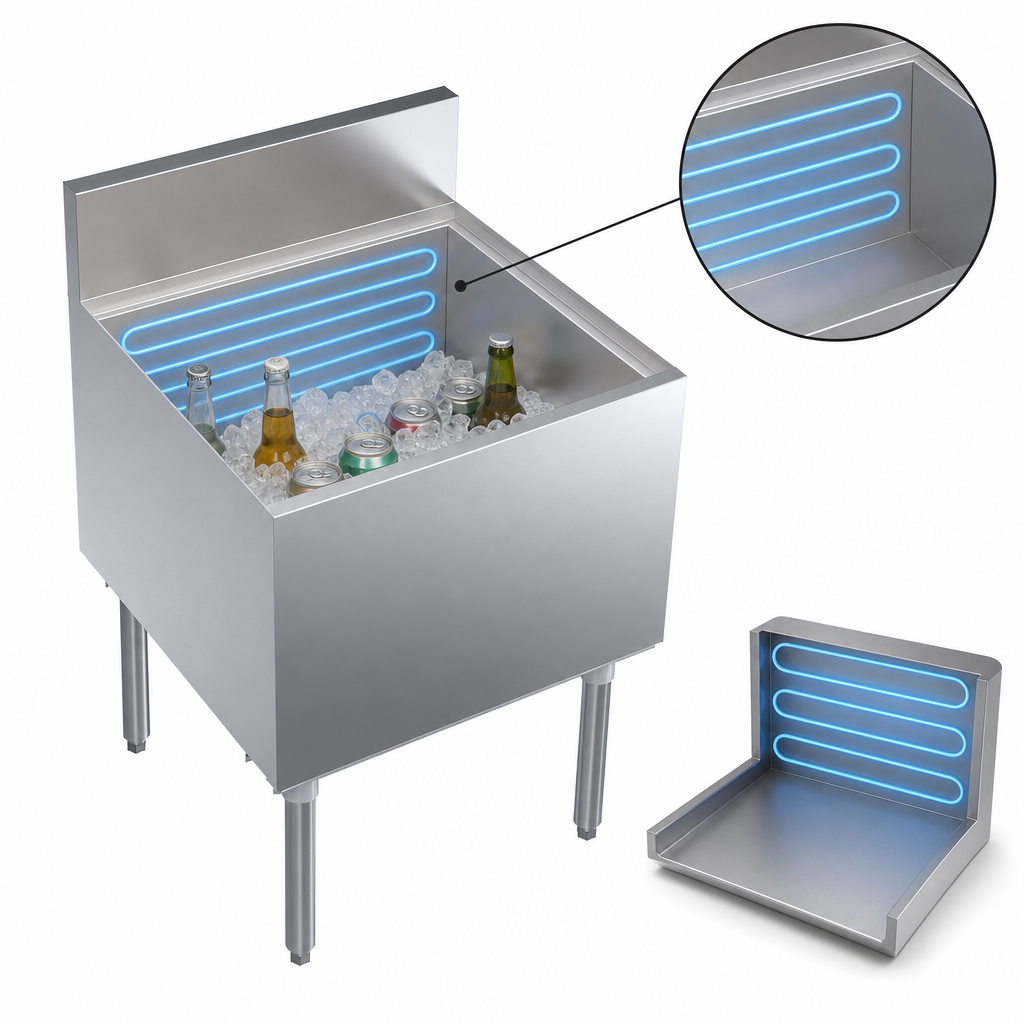 Built-In 10-Circuit Cold Plate