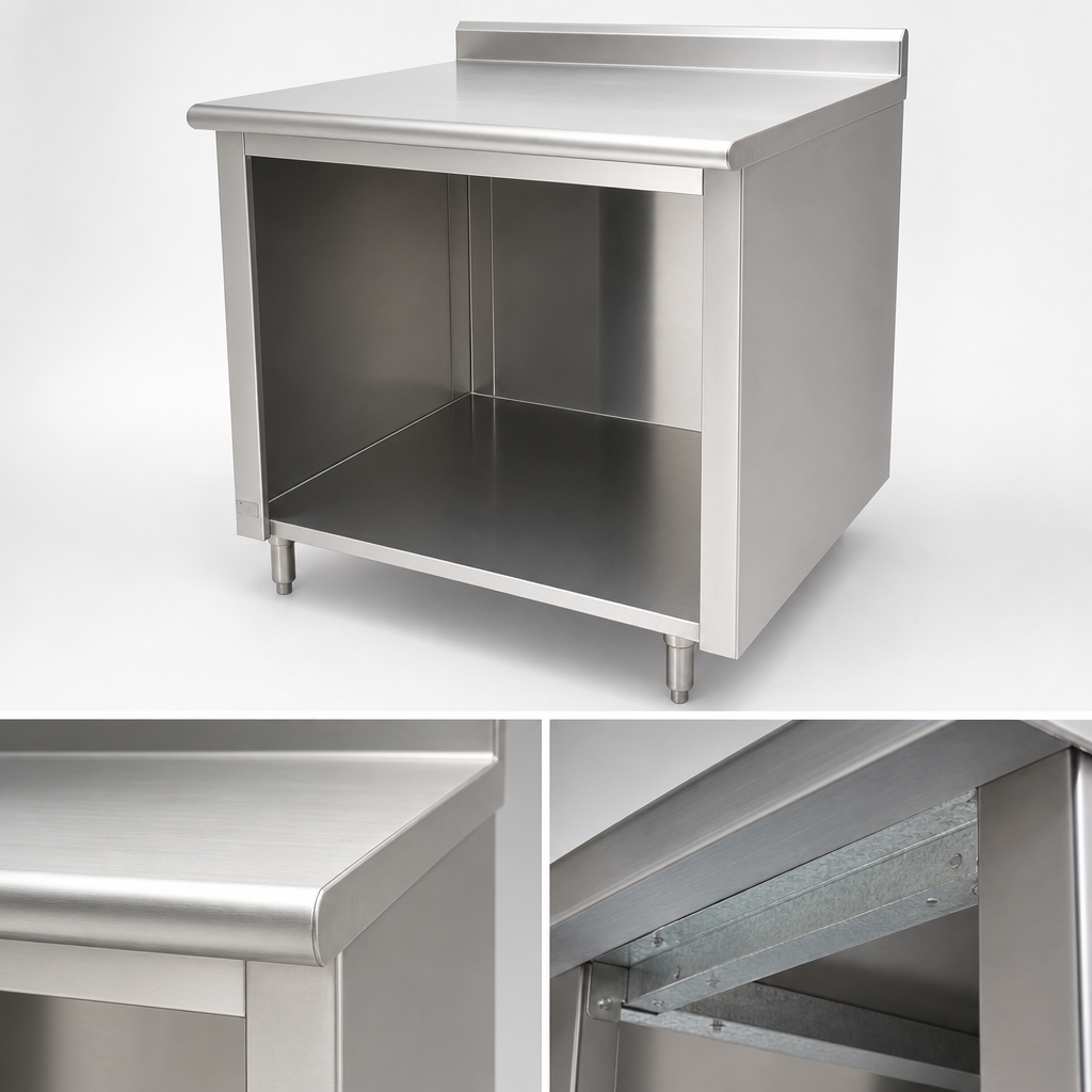 16 Gauge 304 Stainless Steel Top