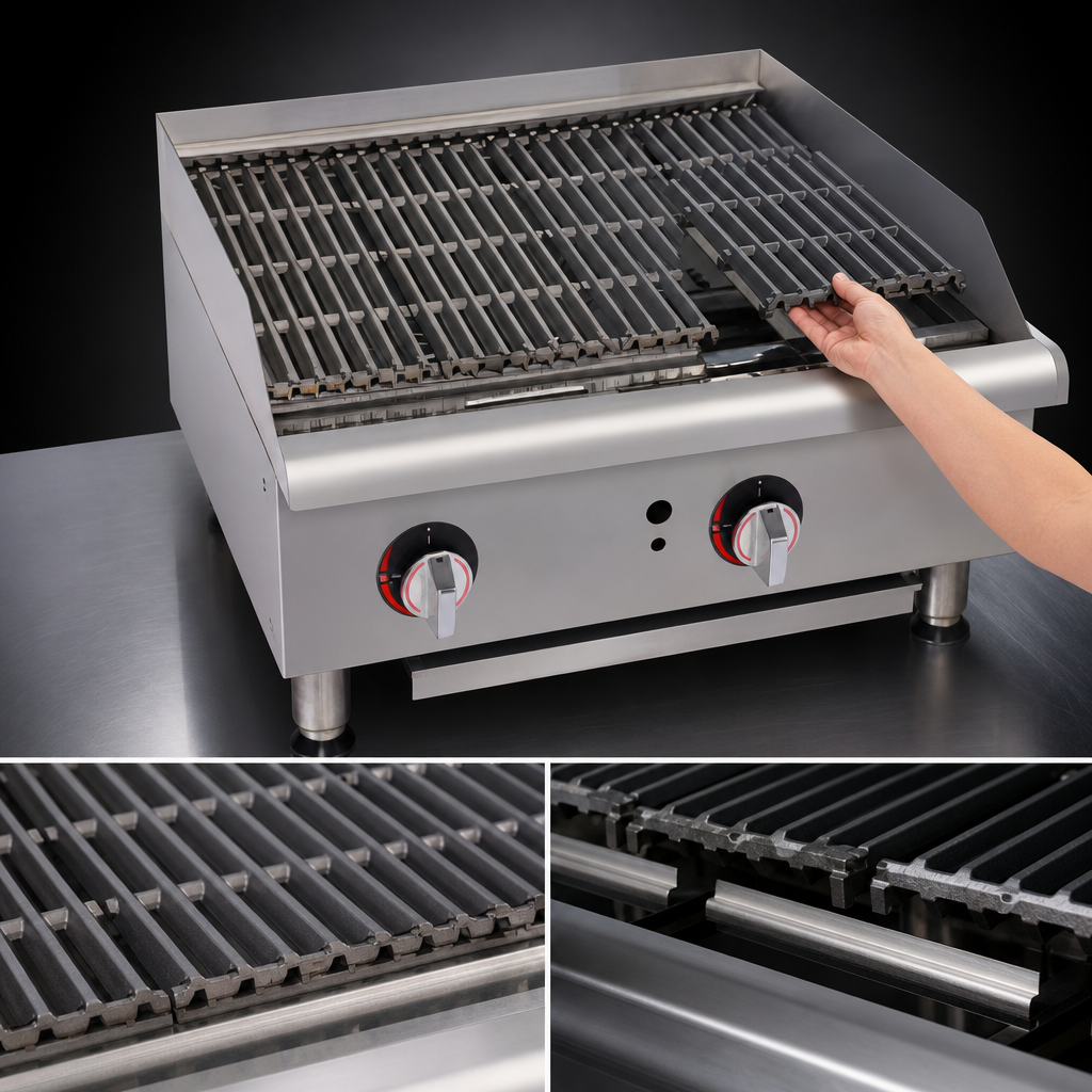 Thin-Line Cast Iron Grates