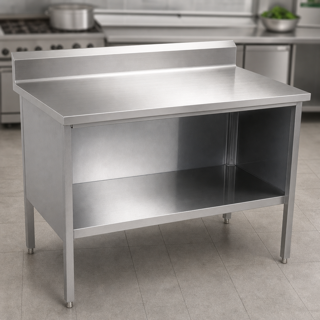 14-Gauge Stainless Steel Top
