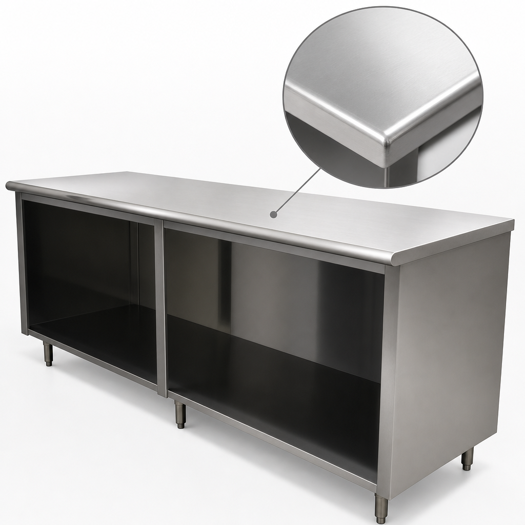16 Gauge 304 Stainless Steel Top