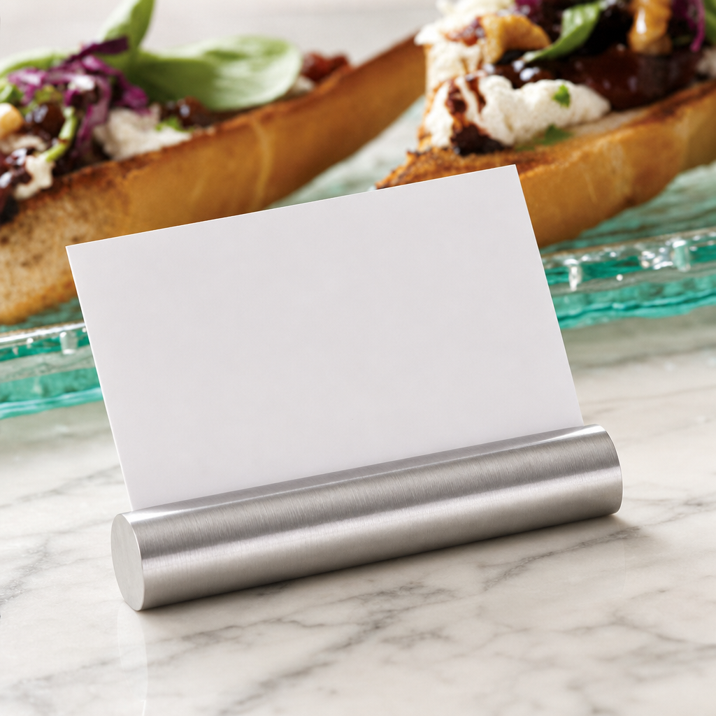 Brushed Stainless Steel Construction