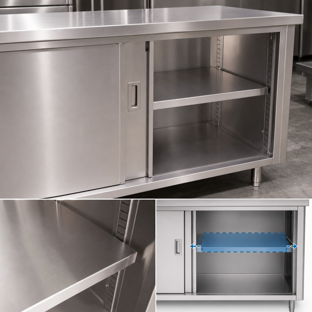 Fits Cabinet Base Chef Tables