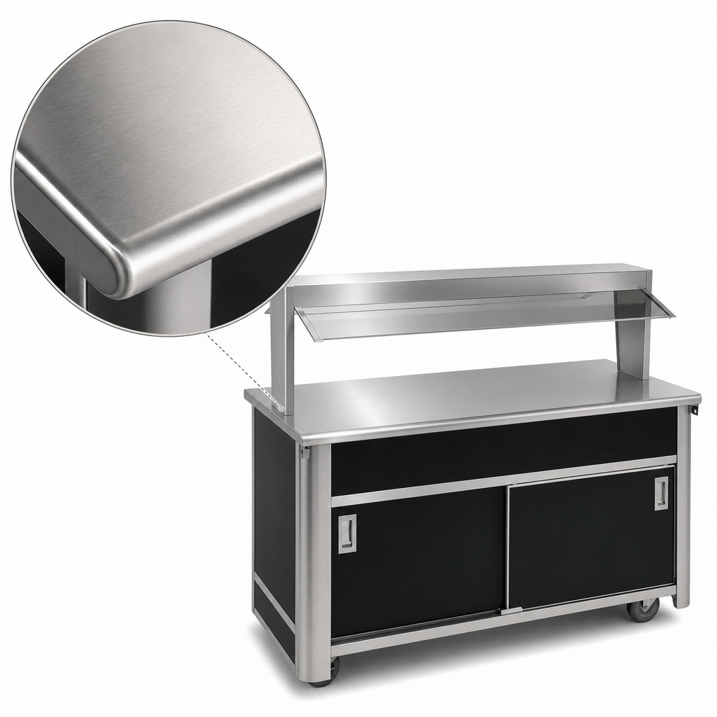 Heavy-Duty Stainless Steel Top