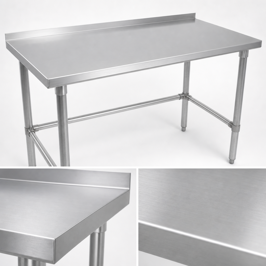 14-Gauge 300 Series Stainless Steel Top