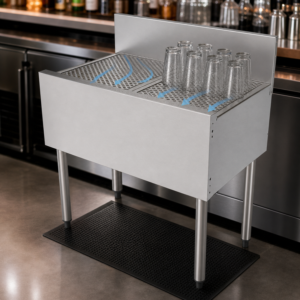 Pitched Drainboard Top