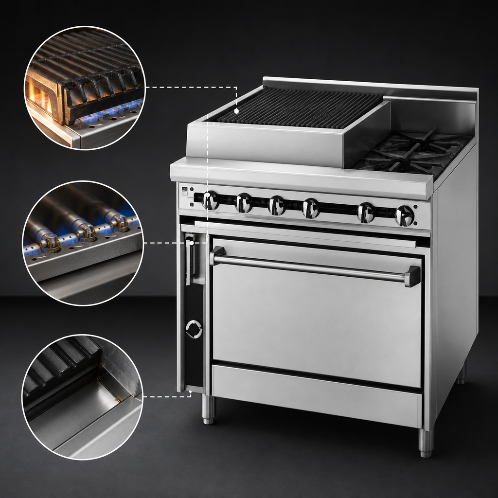 Charbroiler Section