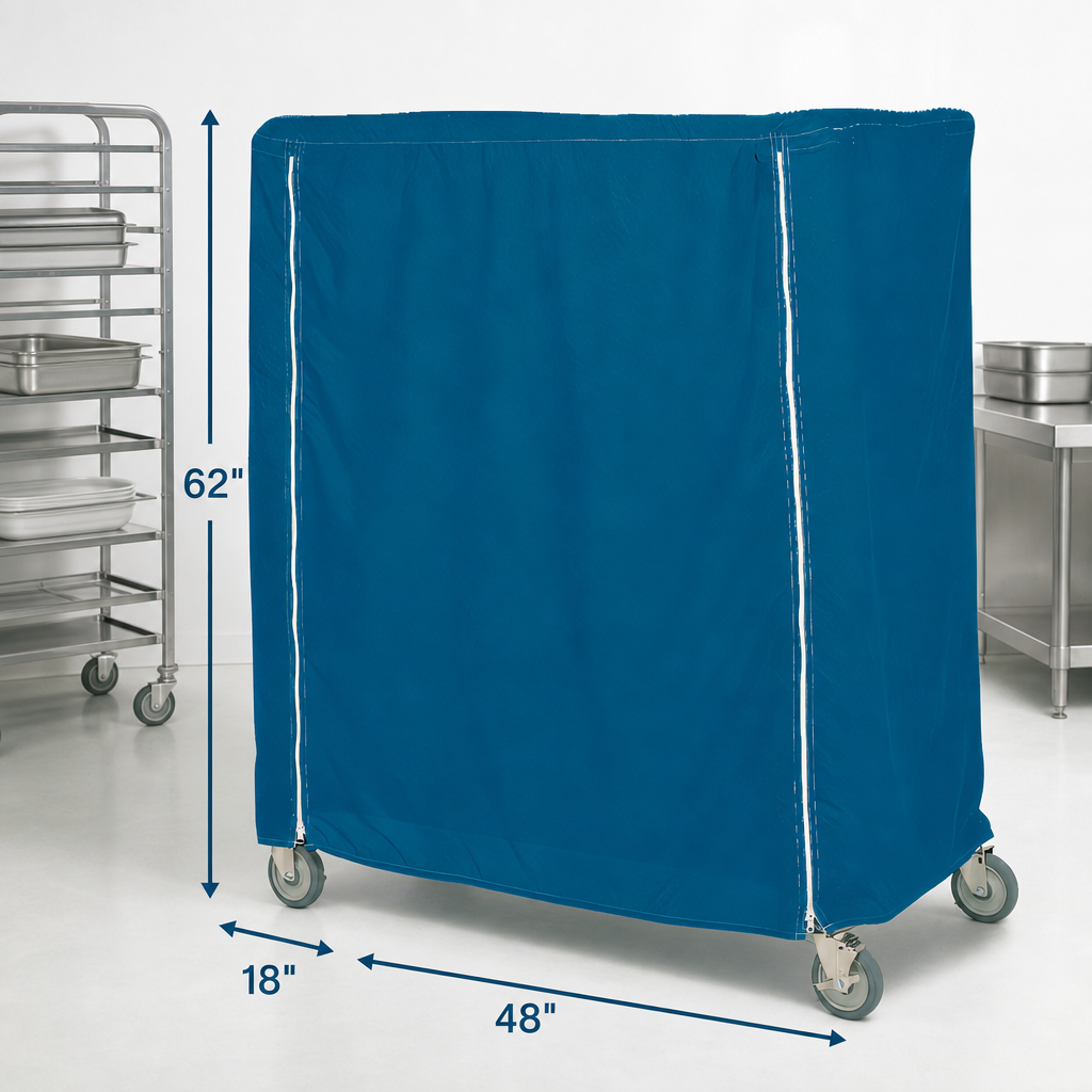 Sized for 48 x 18 x 62 Carts
