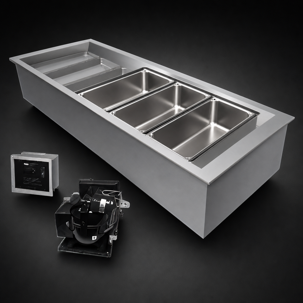 3-Pan Full-Size Capacity