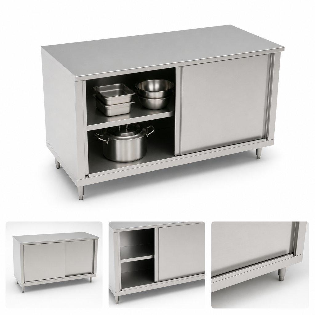 Sliding Door Cabinet Base