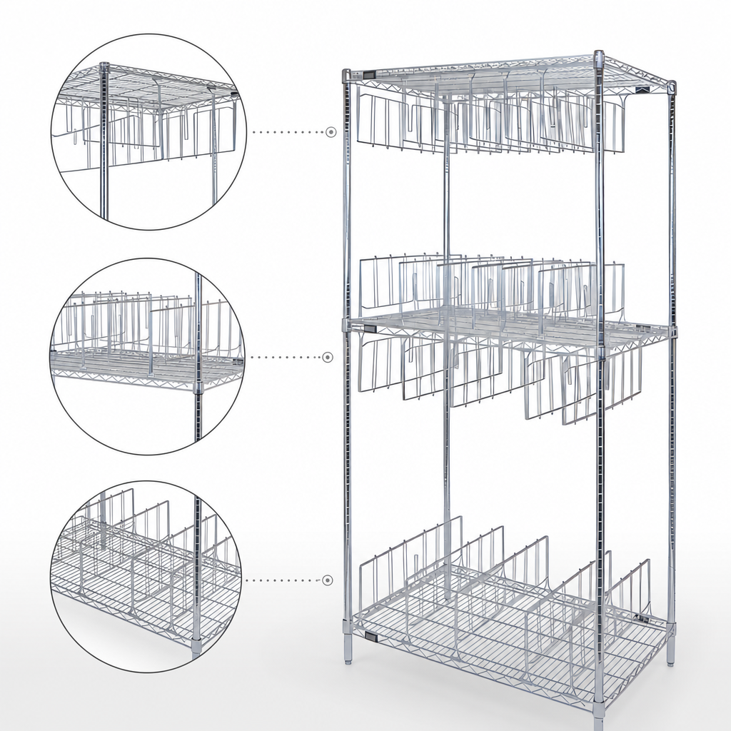 Three-Shelf Configuration