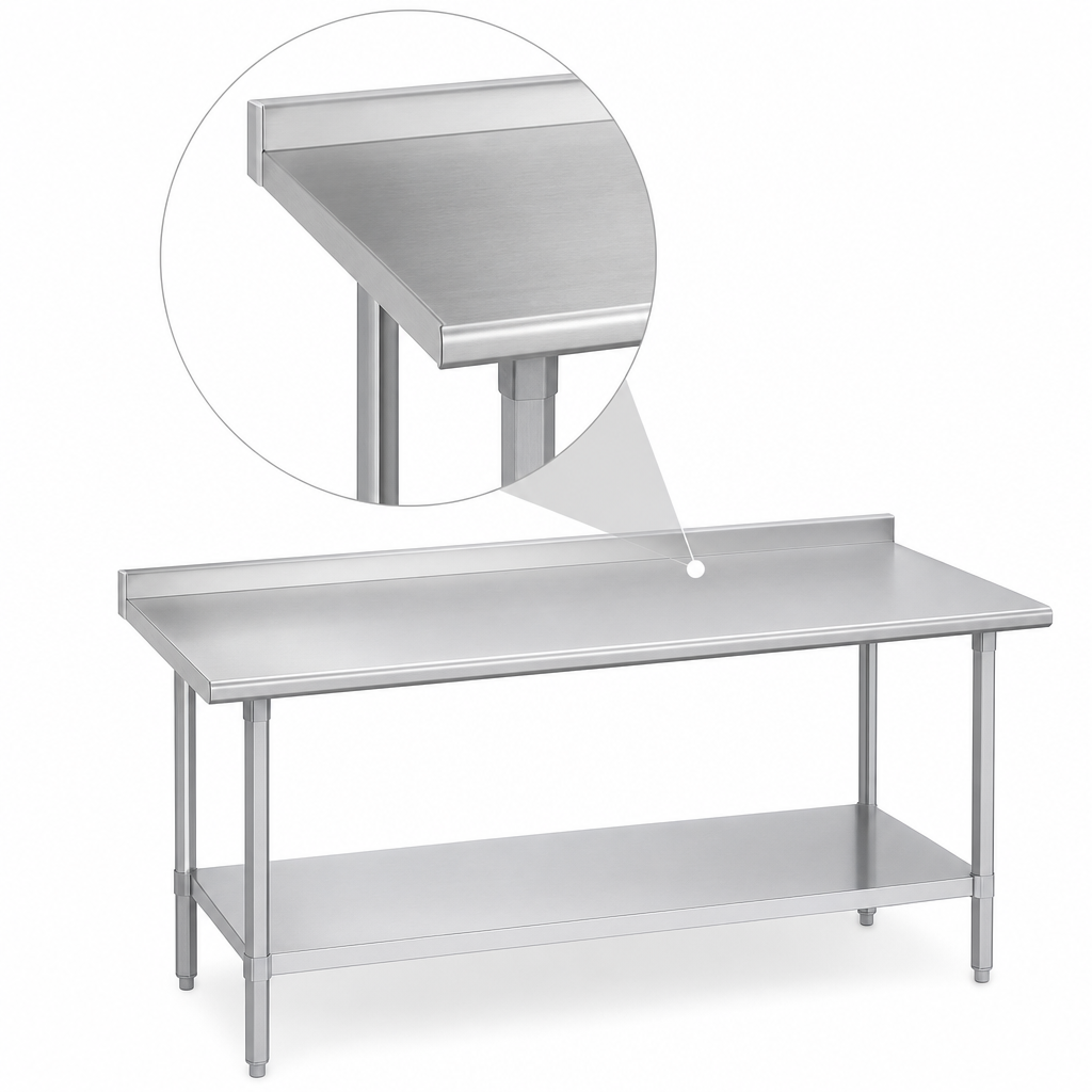16-Gauge 400 Series Stainless Steel Top
