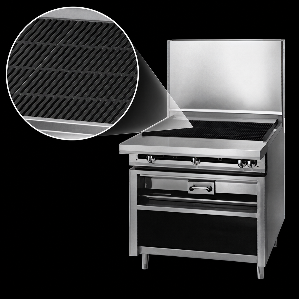 Heavy-Duty Cast Iron Grates