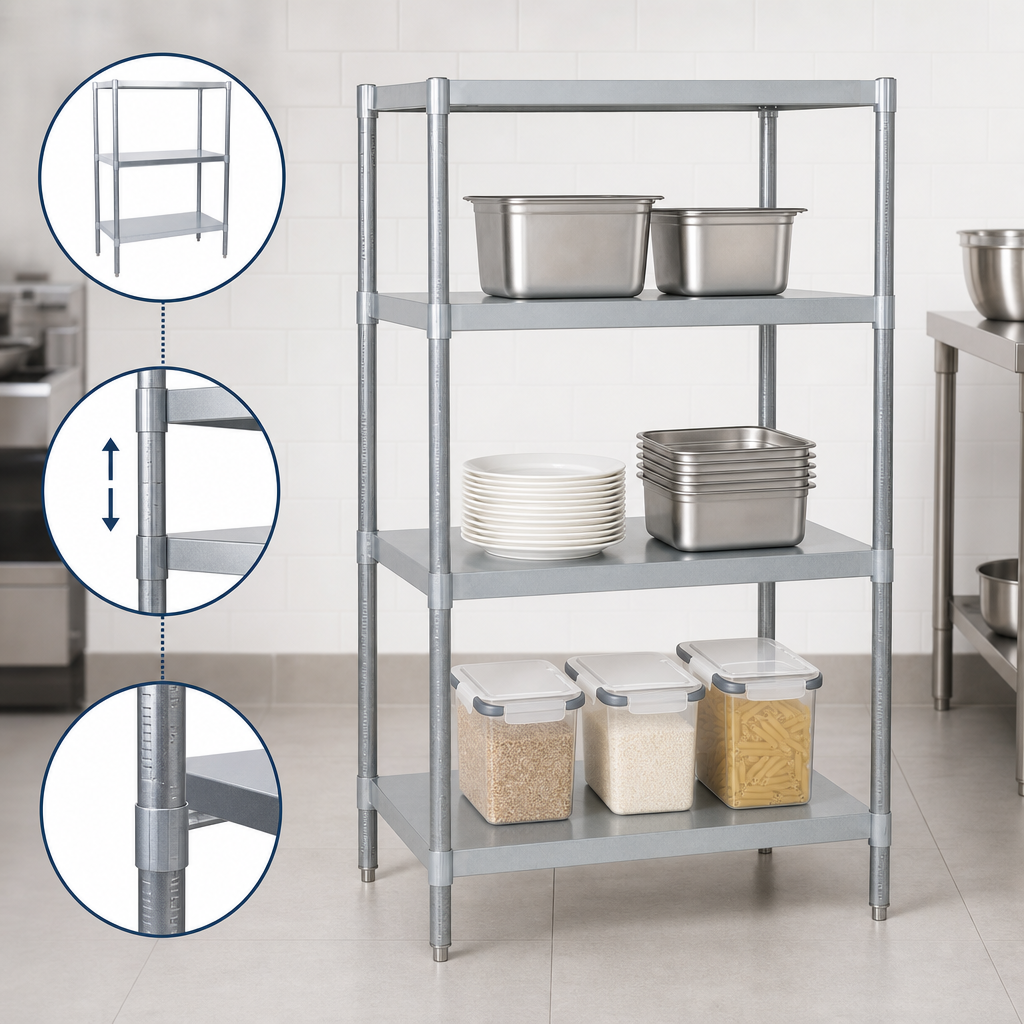 Three Adjustable Shelves