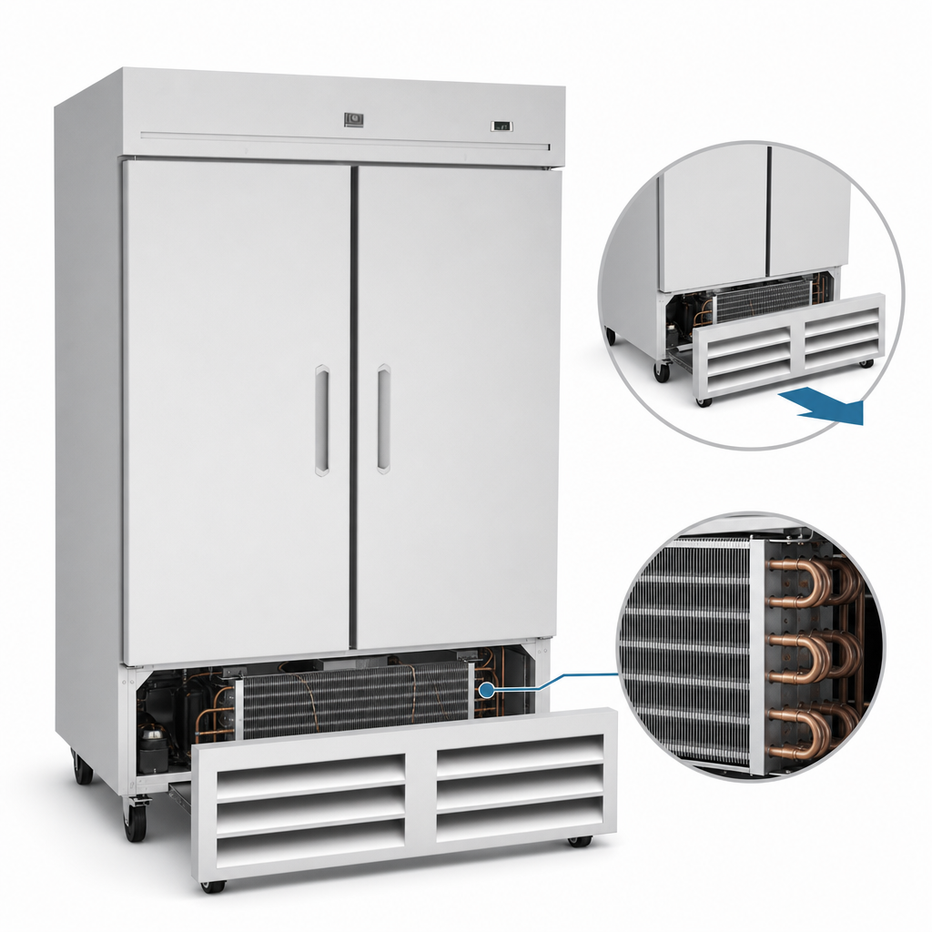 Bottom-Mount Self-Contained Refrigeration