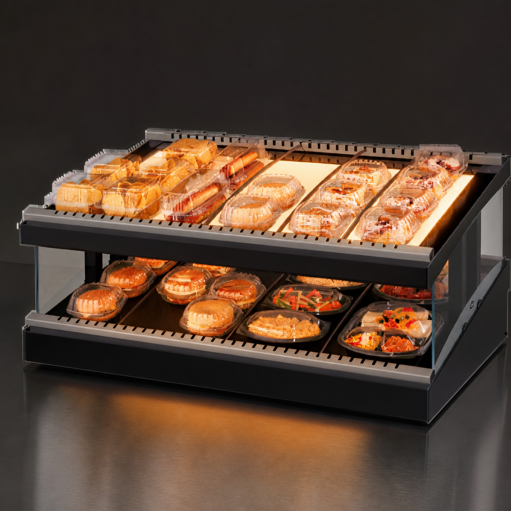 Heated Glass Shelf