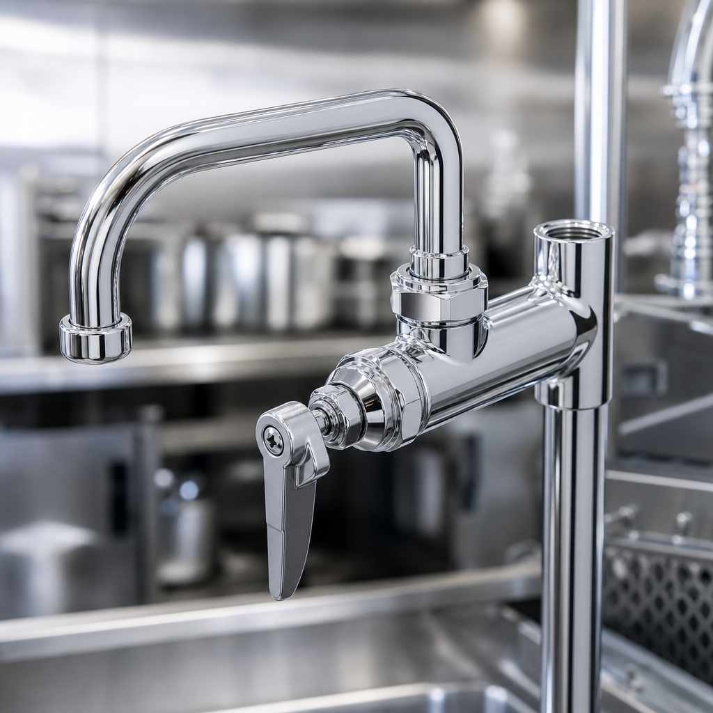 Polished Chrome-Plated Brass Body