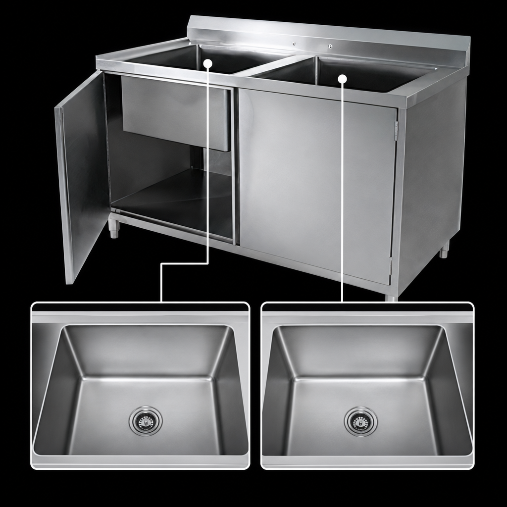Two Compartment Sink