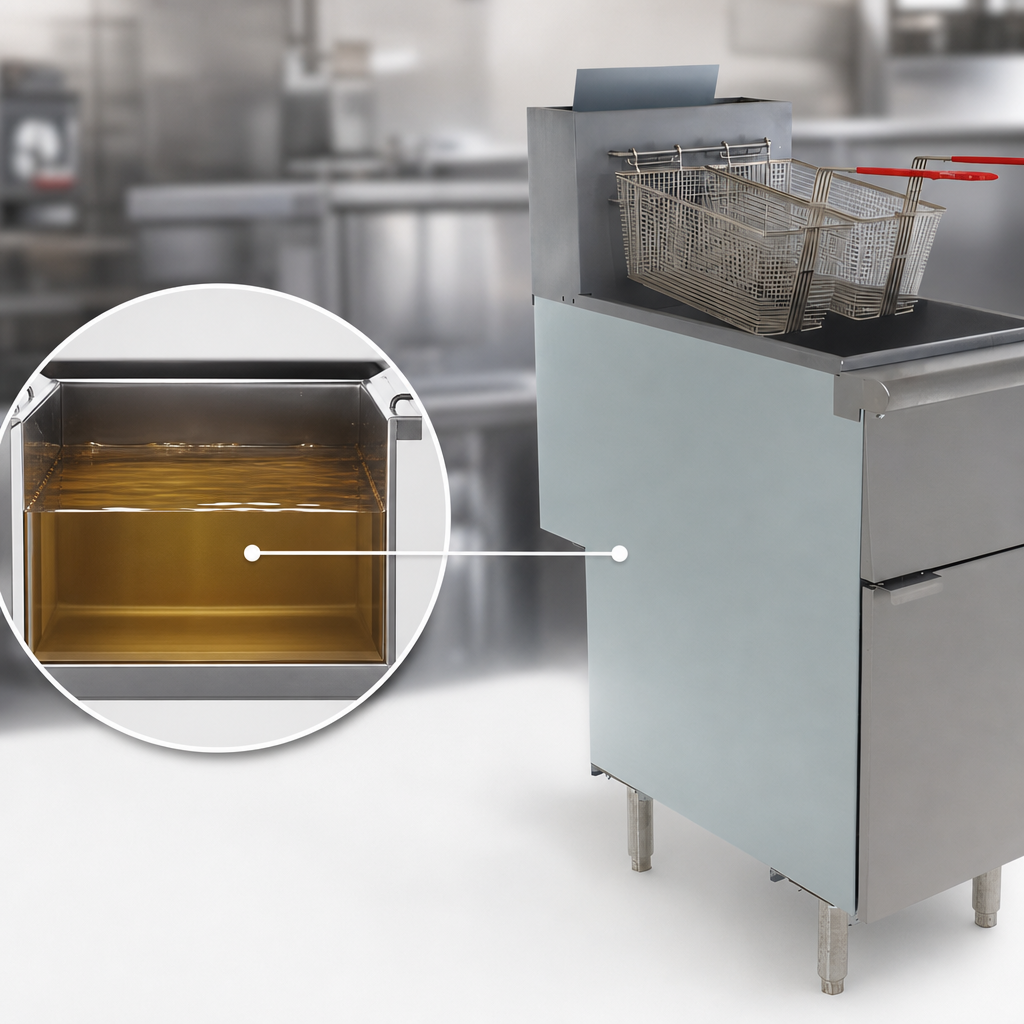 50 lb. Fryer Capacity