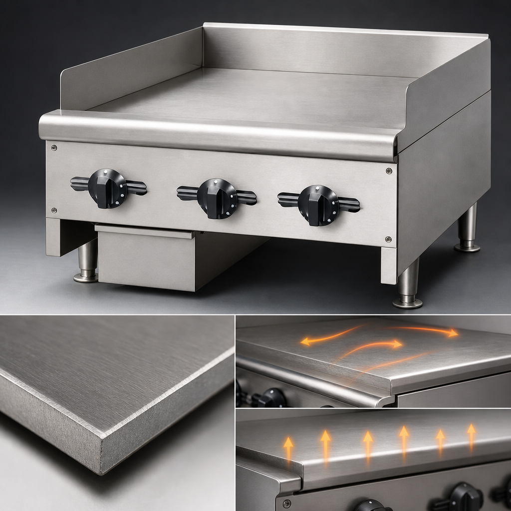 3/4-Inch Griddle Plate