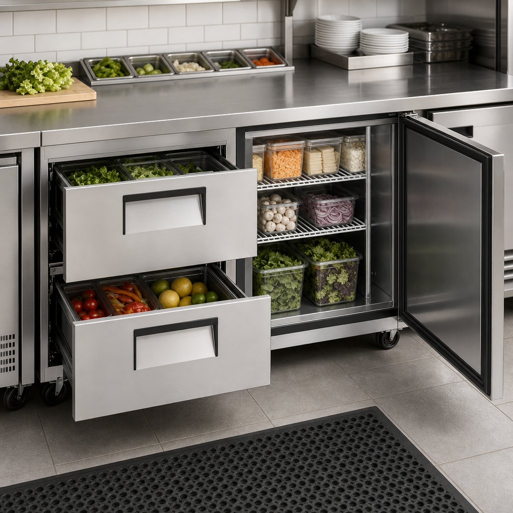 Two-Section Undercounter Design