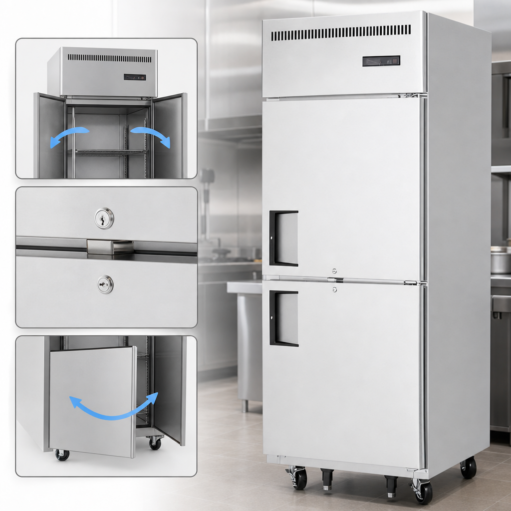 Field Reversible Half Doors