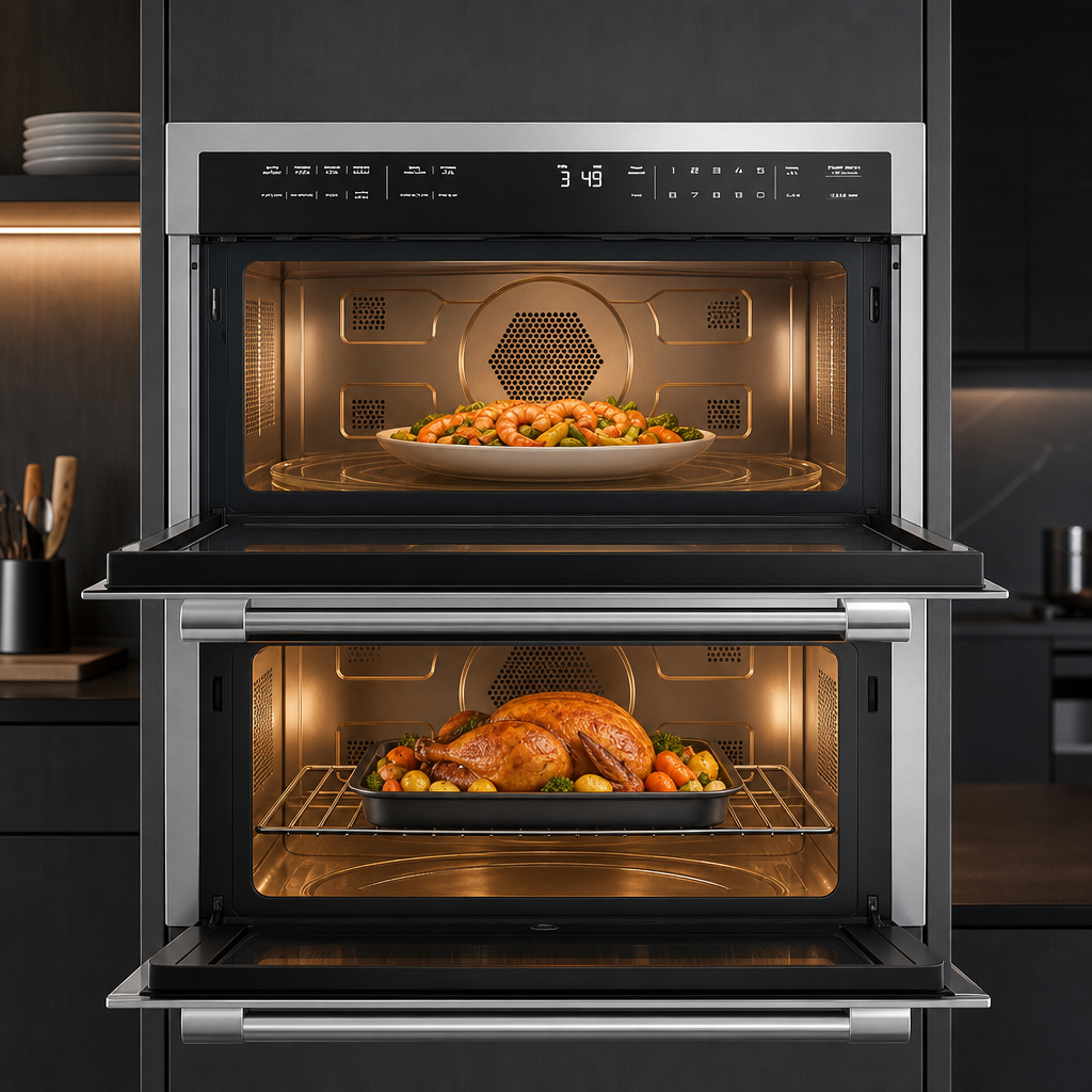 Built-In Dual Oven and Microwave