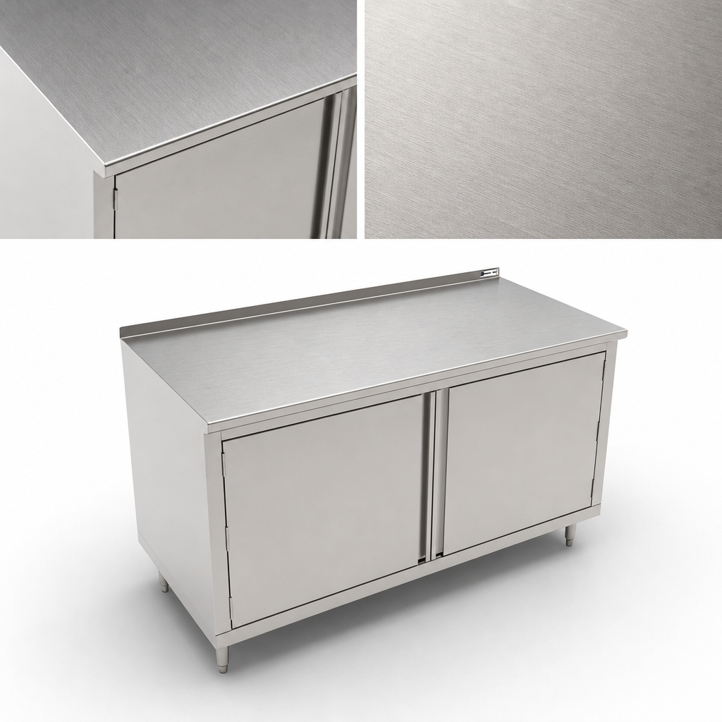 14-Gauge Type 300 Stainless Steel Top
