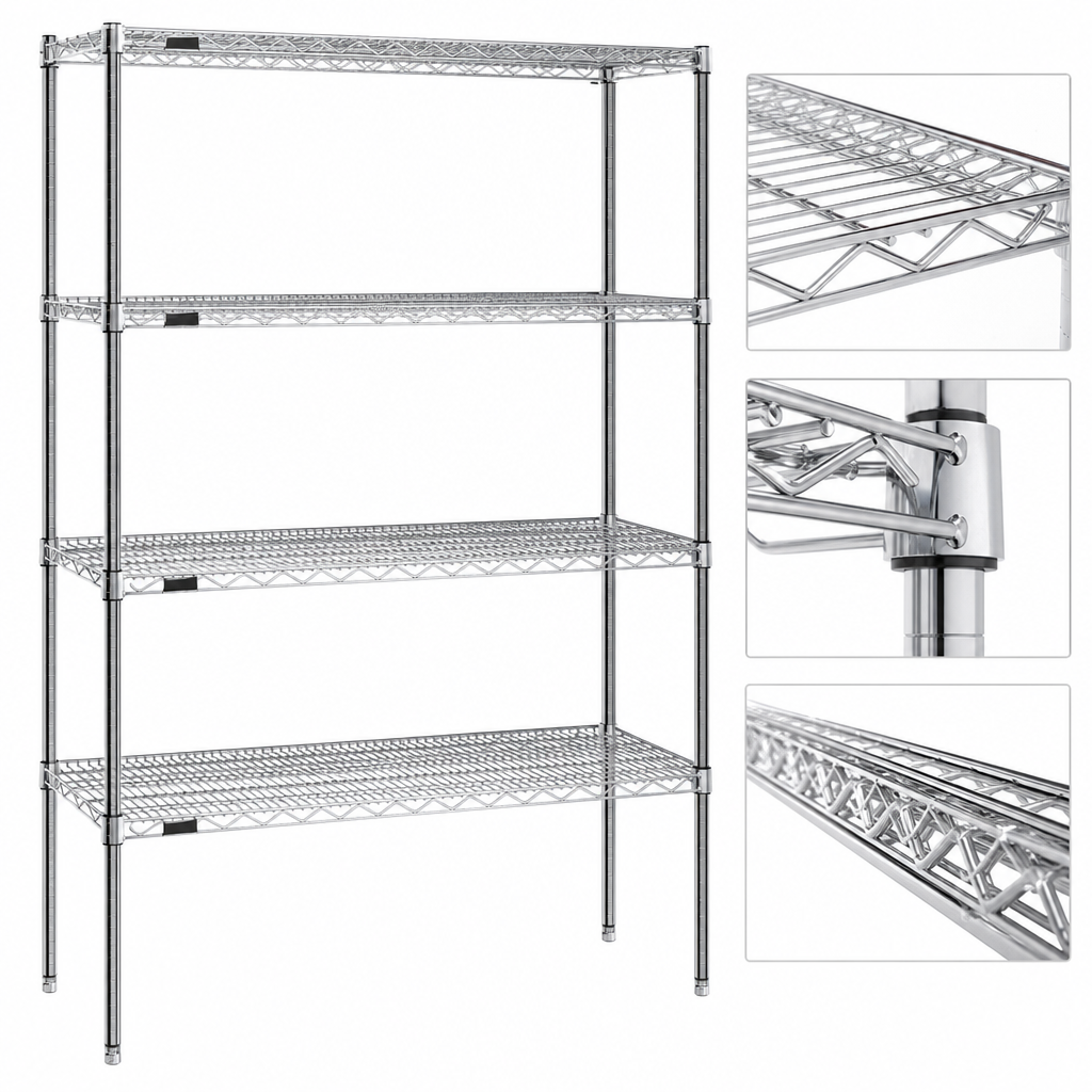 Patented QuadTruss Shelf Design