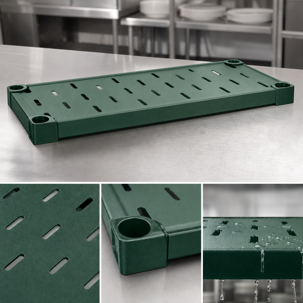 Louvered Die-Stamped Top