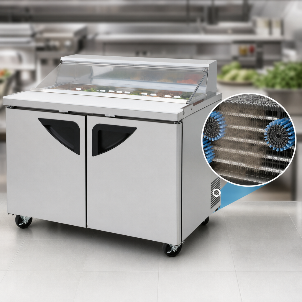 Self-Cleaning Condenser
