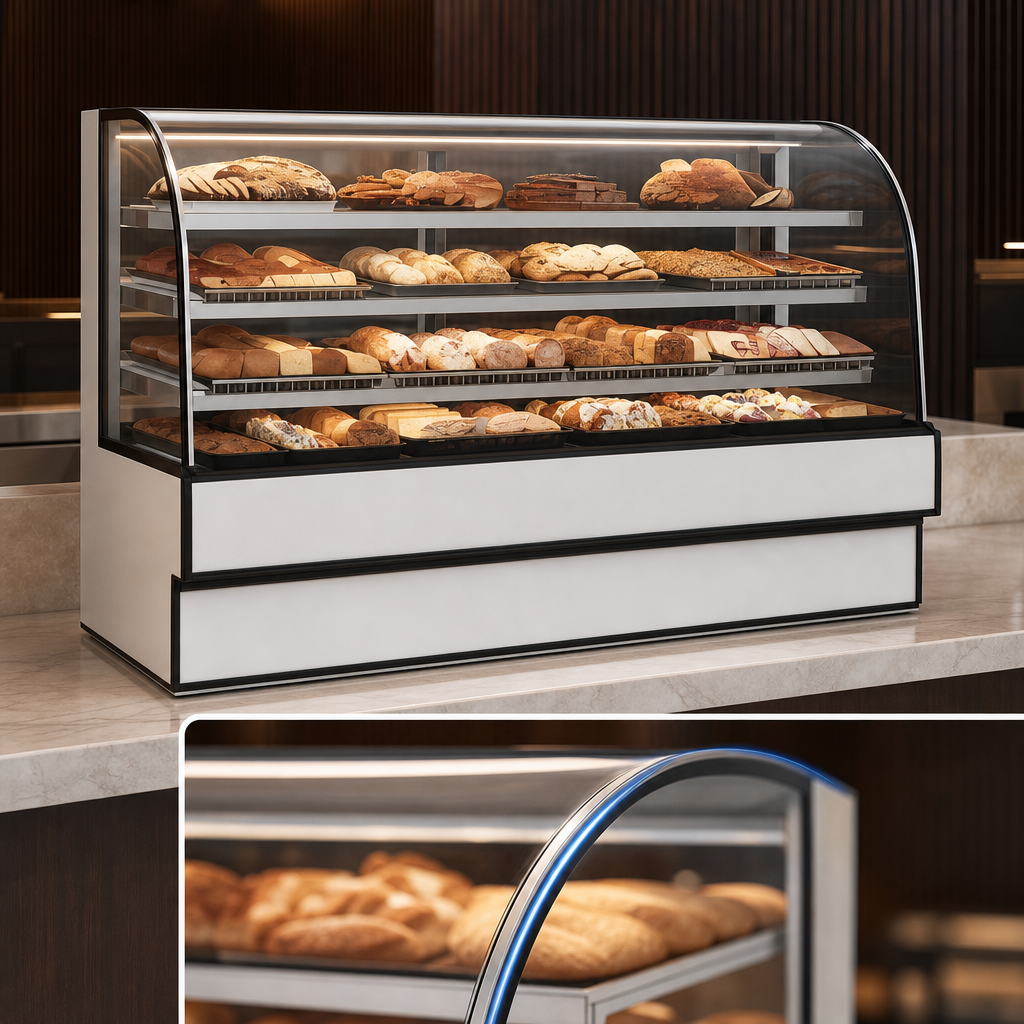Curved Thermopane Tilt-Front Glass