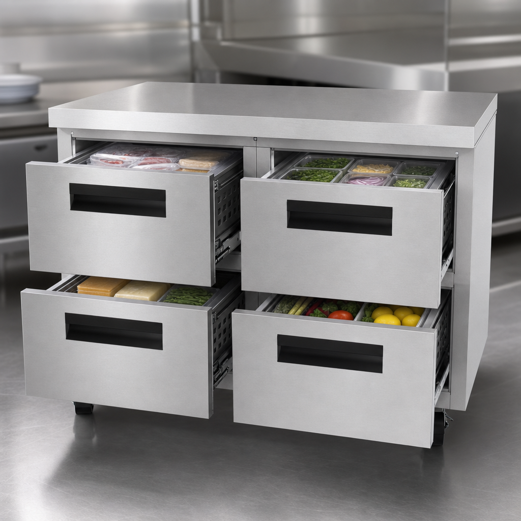 Four-Drawer Storage