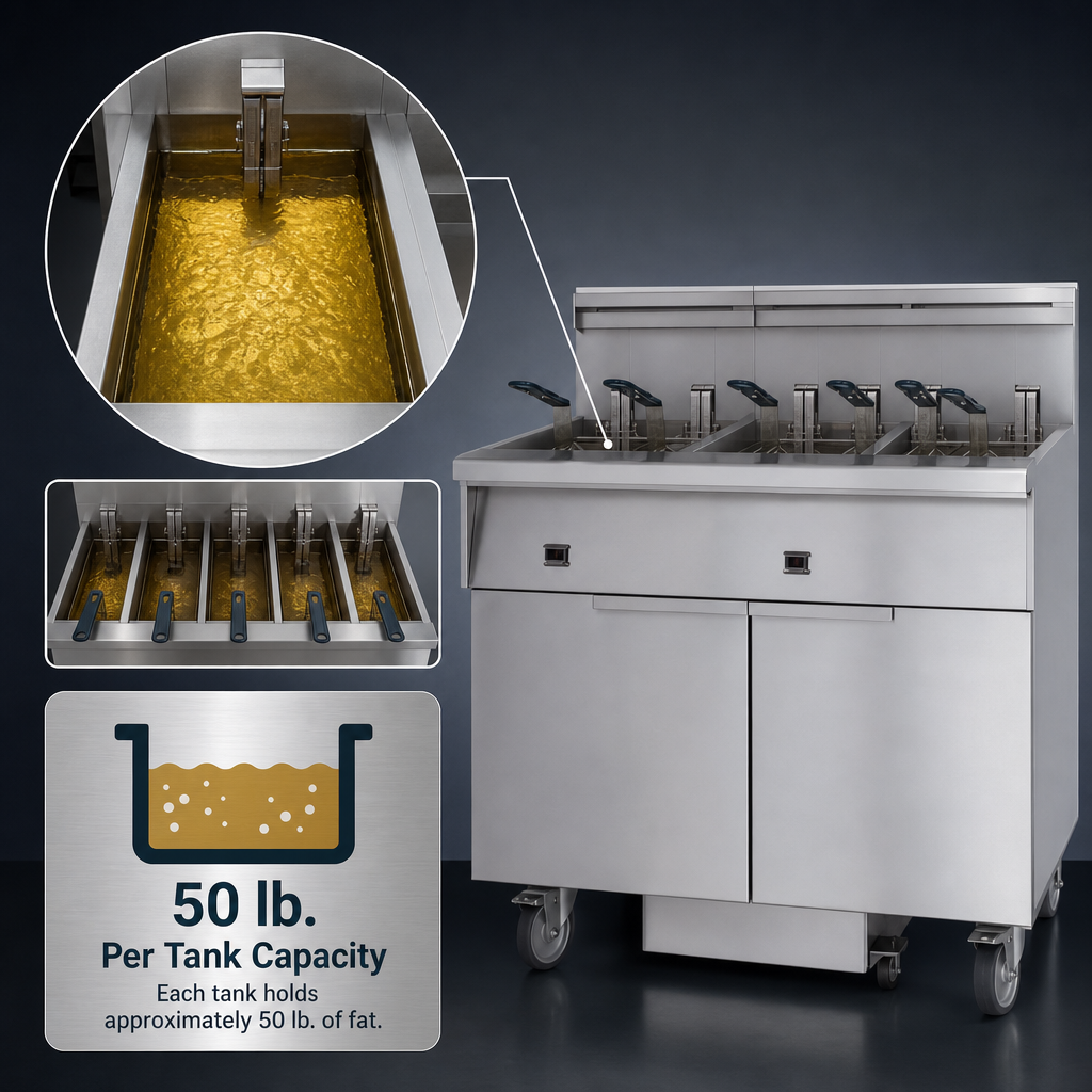 50 lb. Per Tank Capacity