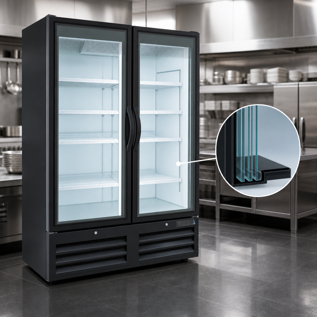 Triple-Pane Glass Doors