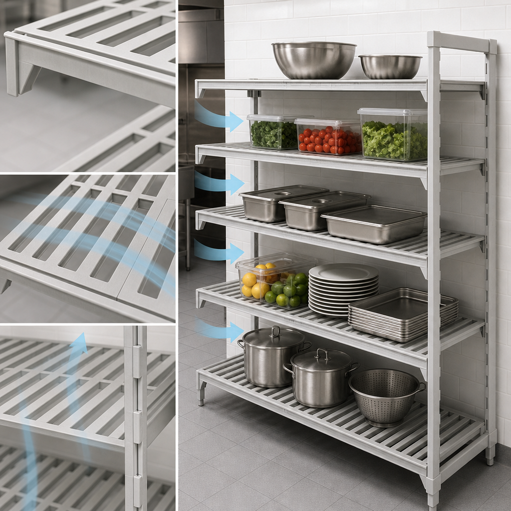 5 Vented Shelf Plates