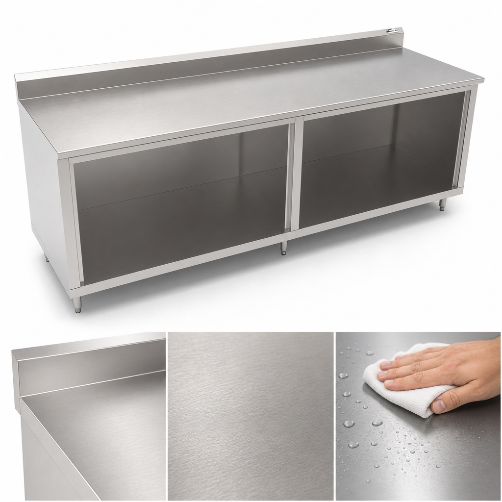 16-Gauge 300 Series Stainless Steel Top