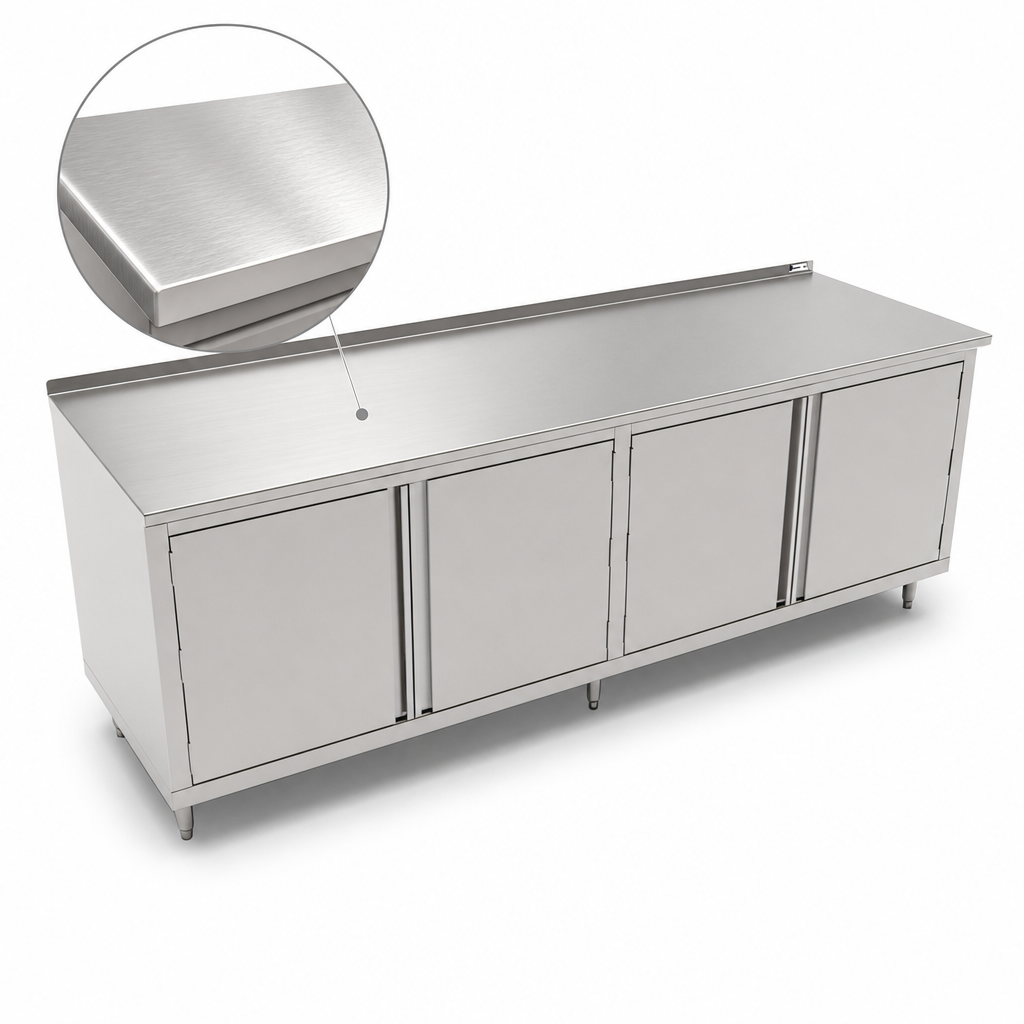 14-Gauge Type 300 Stainless Steel Top